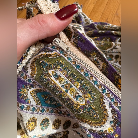 70s Vintage Dollyrockers Victorian Revival Maxi Dress - Picture 5 of 9